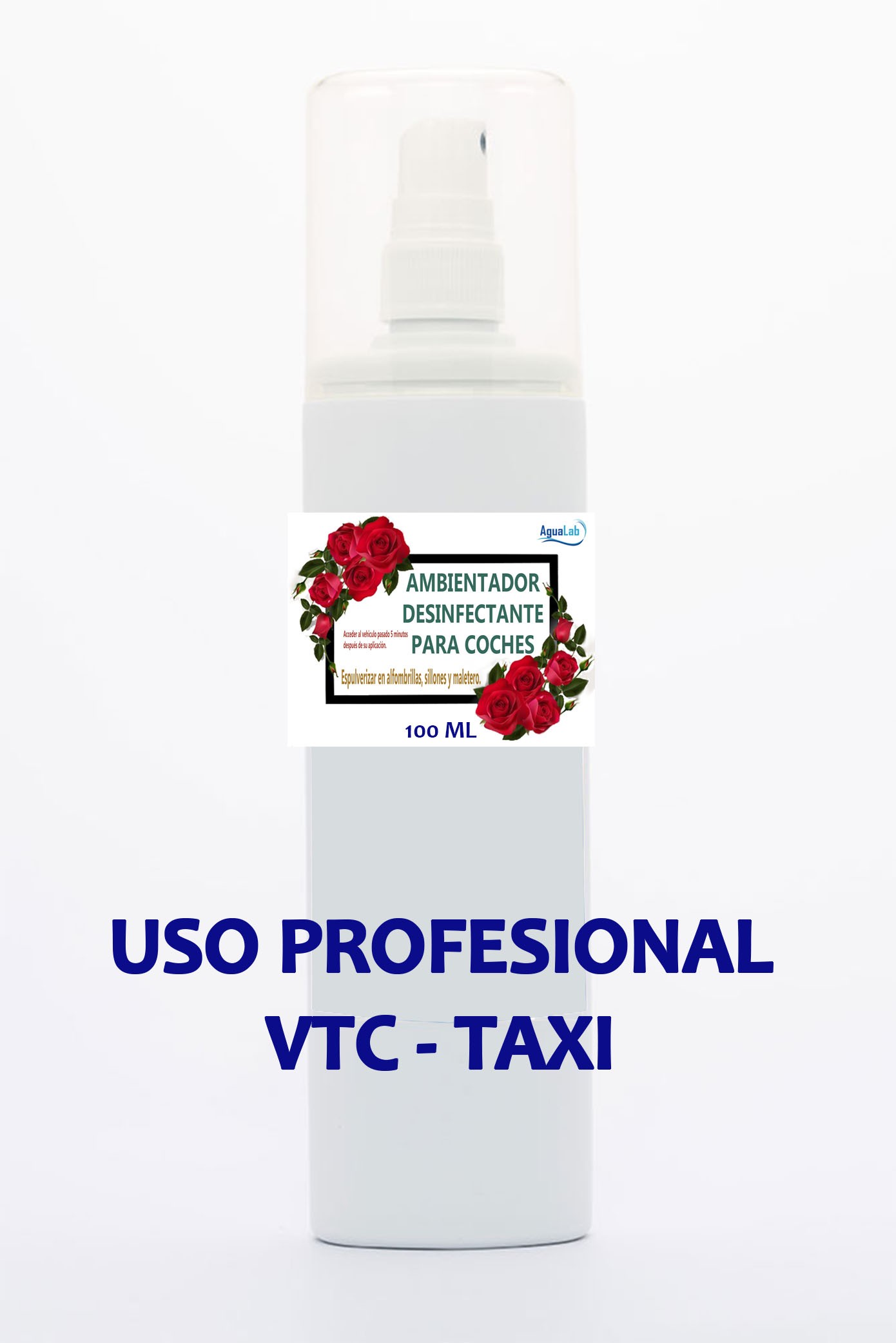 Ambientador y desinfectante 2 en 1 para VTC - TAXI