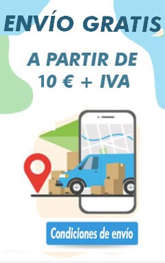 ENVÍO GRATIS MÁS DE 10€